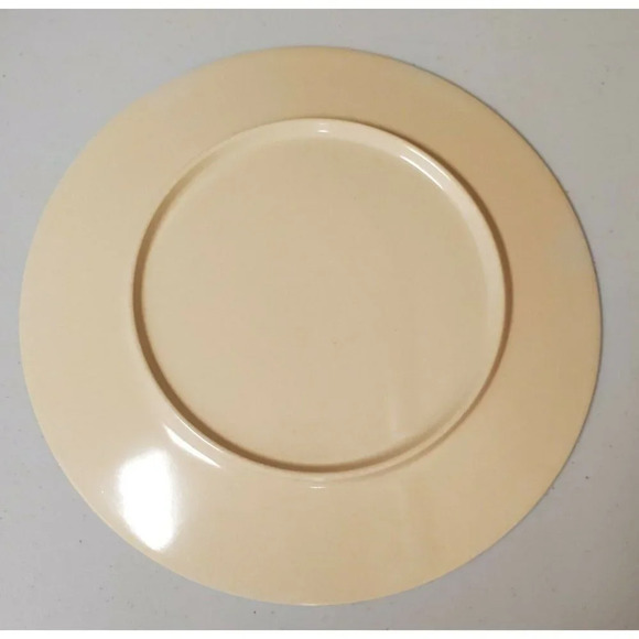 Pottery Barn Kids Alphabet Plate Melamine Owl - Picture 4 of 4